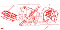 KIT GUARNIZIONE/ ASS. TRASMISSIONE (1.8L) per Honda CIVIC 1.8 EXECUTIVE 5 Porte 5 velocità automatico 2013