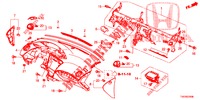 PANNELLO STRUMENTI (LH) per Honda CIVIC 1.8 EXECUTIVE 5 Porte 5 velocità automatico 2013