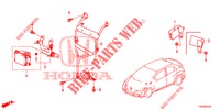 RADAR  per Honda CIVIC 1.8 EXECUTIVE 5 Porte 5 velocità automatico 2013