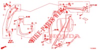 ARIA CONDIZIONATA (FLEXIBLES/TUYAUX) (LH) per Honda CIVIC 1.8 LIFESTYLE 5 Porte 6 velocità manuale 2013