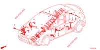 BARDATURA FILO (4) (LH) per Honda CIVIC 1.8 LIFESTYLE 5 Porte 6 velocità manuale 2013