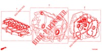 KIT GUARNIZIONE/ ASS. TRASMISSIONE (1.8L) per Honda CIVIC 1.8 LIFESTYLE 5 Porte 6 velocità manuale 2013