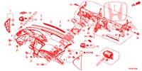 PANNELLO STRUMENTI (LH) per Honda CIVIC 1.8 LIFESTYLE 5 Porte 6 velocità manuale 2013
