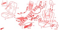 SEDILE ANTERIORE/CINTURE DI SICUREZZA (D.) (LH) per Honda CIVIC 1.8 LIFESTYLE 5 Porte 6 velocità manuale 2013