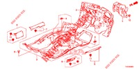 STOINO PAVIMENTO/ISOLATORE  per Honda CIVIC 1.8 LIFESTYLE 5 Porte 6 velocità manuale 2013