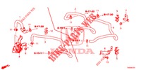 TUBO ACQUA/CONDOTTO RISCALDATORE (1.8L) (LH) per Honda CIVIC 1.8 LIFESTYLE 5 Porte 6 velocità manuale 2013