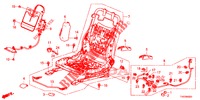 COMP. SEDILE ANT. (D.) (SIEGE REGLAGE MANUEL) per Honda CIVIC 1.8 S 5 Porte 5 velocità automatico 2013