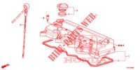 COPERTURA TESTA CILINDRO (1.8L) per Honda CIVIC 1.8 S 5 Porte 5 velocità automatico 2013