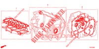 KIT GUARNIZIONE/ ASS. TRASMISSIONE (1.8L) per Honda CIVIC 1.8 S 5 Porte 5 velocità automatico 2013