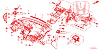 PANNELLO STRUMENTI (LH) per Honda CIVIC 1.8 S 5 Porte 5 velocità automatico 2013