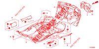 STOINO PAVIMENTO/ISOLATORE  per Honda CIVIC 1.8 S 5 Porte 5 velocità automatico 2013