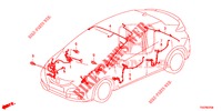BARDATURA FILO (4) (LH) per Honda CIVIC 1.8 EXECUTIVE 5 Porte 6 velocità manuale 2013