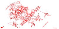 FORCA CAMBIO/VITE COLLOCAMENTO  per Honda CIVIC 1.8 EXECUTIVE 5 Porte 6 velocità manuale 2013