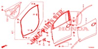 PANNELLI PORTIERE ANT.(2D)  per Honda CIVIC 1.8 EXECUTIVE 5 Porte 6 velocità manuale 2013