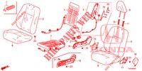 SEDILE ANTERIORE/CINTURE DI SICUREZZA (D.) (LH) per Honda CIVIC 1.8 EXECUTIVE 5 Porte 6 velocità manuale 2013