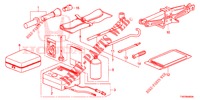 UTENSILI/CRICCO  per Honda CIVIC 1.8 EXECUTIVE 5 Porte 6 velocità manuale 2013