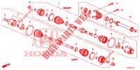 ALBERO AVVIAMENTO ANT./ALBERO MEZZO (DIESEL) (2.2L) per Honda CIVIC DIESEL 2.2 EXECUTIVE 5 Porte 6 velocità manuale 2013