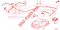 ANTENNA/ALTOPARLANTE (LH) per Honda CIVIC DIESEL 2.2 EXECUTIVE 5 Porte 6 velocità manuale 2013
