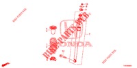 ASSORBITORE SCOSSE POST.  per Honda CIVIC DIESEL 2.2 EXECUTIVE 5 Porte 6 velocità manuale 2013