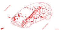 BARDATURA FILO (4) (LH) per Honda CIVIC DIESEL 2.2 EXECUTIVE 5 Porte 6 velocità manuale 2013