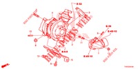 CARICATORE TURBO (DIESEL) (2.2L) per Honda CIVIC DIESEL 2.2 EXECUTIVE 5 Porte 6 velocità manuale 2013