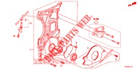 CASSA CATENA (DIESEL) (2.2L) per Honda CIVIC DIESEL 2.2 EXECUTIVE 5 Porte 6 velocità manuale 2013