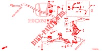 GIUNTO ANTERIORE  per Honda CIVIC DIESEL 2.2 EXECUTIVE 5 Porte 6 velocità manuale 2013