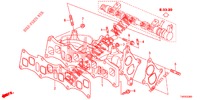 MOLTEPLICE ASPIRAZIONE (DIESEL) (2.2L) per Honda CIVIC DIESEL 2.2 EXECUTIVE 5 Porte 6 velocità manuale 2013