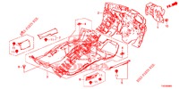 STOINO PAVIMENTO/ISOLATORE  per Honda CIVIC DIESEL 2.2 EXECUTIVE 5 Porte 6 velocità manuale 2013