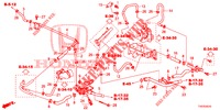 TUBO ACQUA/CONDOTTO RISCALDATORE (DIESEL) (2.2L) per Honda CIVIC DIESEL 2.2 EXECUTIVE 5 Porte 6 velocità manuale 2013