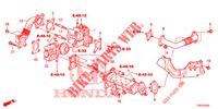 VALVOLA EGR (DIESEL) (2.2L) per Honda CIVIC DIESEL 2.2 EXECUTIVE 5 Porte 6 velocità manuale 2013