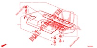 COPERTURA MOTORE (DIESEL) (2.2L) per Honda CIVIC DIESEL 2.2 S 5 Porte 6 velocità manuale 2013