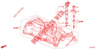 INIETTORE COMBUSTIBILE (DIESEL) (2.2L) per Honda CIVIC DIESEL 2.2 S 5 Porte 6 velocità manuale 2013