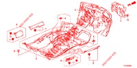 STOINO PAVIMENTO/ISOLATORE  per Honda CIVIC DIESEL 2.2 S 5 Porte 6 velocità manuale 2013