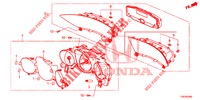 TACHIMETRO  per Honda CIVIC DIESEL 2.2 S 5 Porte 6 velocità manuale 2013