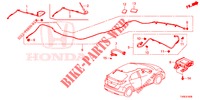 ANTENNA/ALTOPARLANTE (LH) per Honda CIVIC 1.8 EXECUTIVE 5 Porte 5 velocità automatico 2014