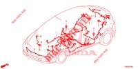BARDATURA FILO (3) (LH) per Honda CIVIC 1.8 EXECUTIVE 5 Porte 5 velocità automatico 2014