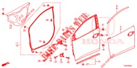 PANNELLI PORTIERE ANT.(2D)  per Honda CIVIC 1.8 EXECUTIVE 5 Porte 5 velocità automatico 2014