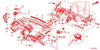 PANNELLO STRUMENTI (LH) per Honda CIVIC 1.8 EXECUTIVE 5 Porte 5 velocità automatico 2014