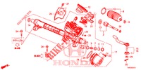 SCATOLA INGRANAGGIO P.S. (EPS) (LH) per Honda CIVIC 1.8 EXECUTIVE 5 Porte 5 velocità automatico 2014