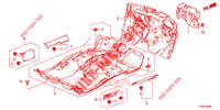 STOINO PAVIMENTO/ISOLATORE  per Honda CIVIC 1.8 EXECUTIVE 5 Porte 5 velocità automatico 2014