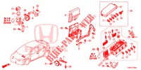 UNITA DI CONTROLLO (COMPARTIMENT MOTEUR) (1) per Honda CIVIC 1.8 EXECUTIVE 5 Porte 5 velocità automatico 2014