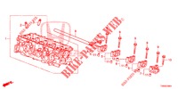 COPERTURA TESTA CILINDRO (1.4L) per Honda CIVIC 1.4 ELEGANCE 5 Porte 6 velocità manuale 2015