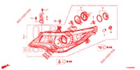 FANALE  per Honda CIVIC 1.4 ELEGANCE 5 Porte 6 velocità manuale 2015