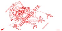 FORCA CAMBIO/VITE COLLOCAMENTO  per Honda CIVIC 1.4 ELEGANCE 5 Porte 6 velocità manuale 2015