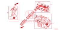 KIT GUARNIZIONE/ ASS. TRASMISSIONE (1.4L) per Honda CIVIC 1.4 ELEGANCE 5 Porte 6 velocità manuale 2015