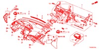 PANNELLO STRUMENTI (LH) per Honda CIVIC 1.4 ELEGANCE 5 Porte 6 velocità manuale 2015