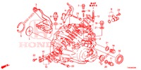 SCATOLA INGRANAGGIO P.S.  per Honda CIVIC 1.4 ELEGANCE 5 Porte 6 velocità manuale 2015