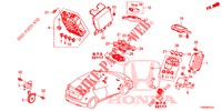 UNITA DI CONTROLLO (CABINE) (1) (LH) per Honda CIVIC 1.4 ELEGANCE 5 Porte 6 velocità manuale 2015