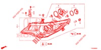 FANALE  per Honda CIVIC DIESEL 1.6 EXECUTIVE AUDIOLESS 5 Porte 6 velocità manuale 2015